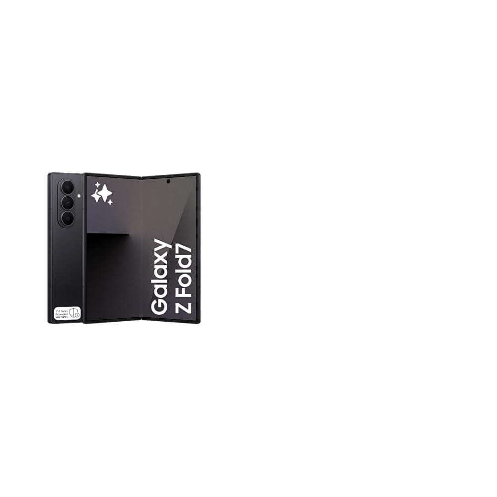 Samsung Galaxy Z Fold7, AI Phone, Jetblack, 512GB Storage, 12GB Memory, 200MP Camera, 3nm Processor(KSA Version) with Samsung Care+ 2Y Accidental Damage for Fold smartphones [Digital Code]