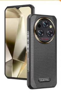 WP35 PRO Rugged Smartphone 5G 11000mAh 36GB+512GB, 6.6" 2.4K Display Andiron 14, 64 MP, NFC Cell Phone