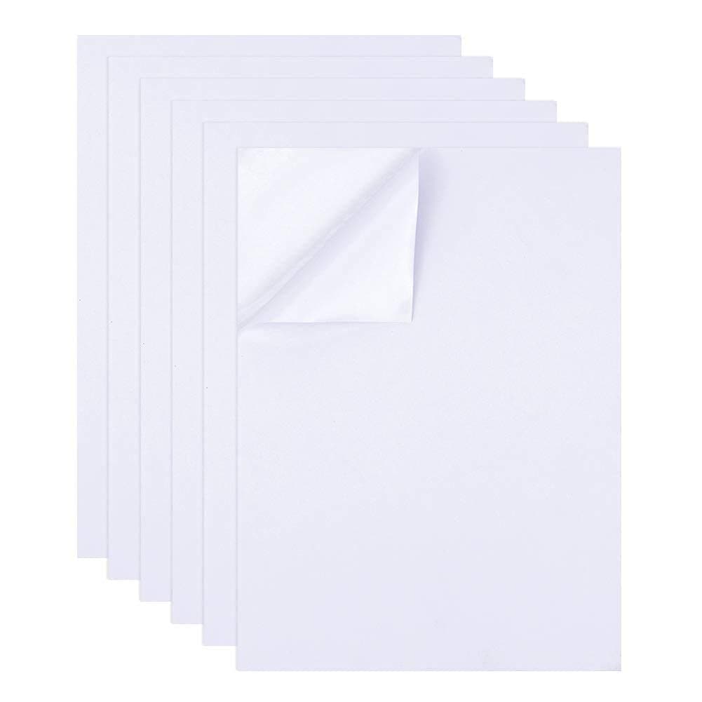 10PCS A4 Size Double Sided Tape Sheets, Clear Strong Sticky Tape, Tap Sheet for Arts Craft Photo Albums Making Home Decorative