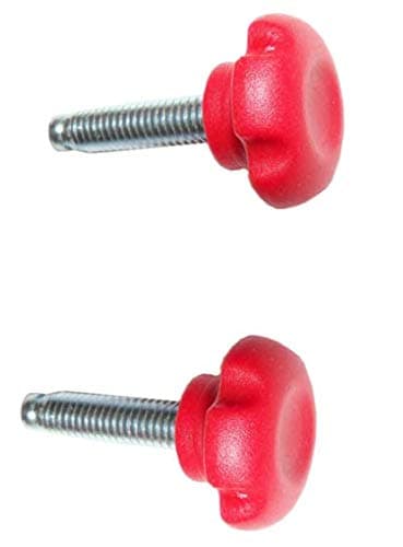 Backrest Locking Knob with Bolt for Drive RTL10266 Rollator Walker ONLY - Red