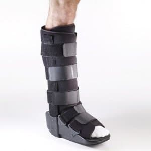 Corflex Lower Leg Fixed Walker - Black - Large by Corflex