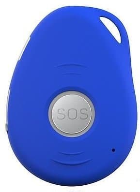 SkyAngel911FD - Mobile Cellular 4G - NO Monthly FEE - 911-2-Way Voice - Waterproof Alert Phone - Automatic Fall Detection (Blue)