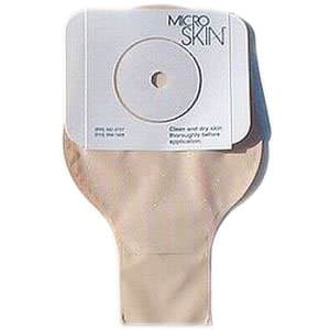 SenSura Xpro Wide Outlet Drainable Pouch 1-1/4" Pre-Cut, Flat with Filter, Maxi, Opaque