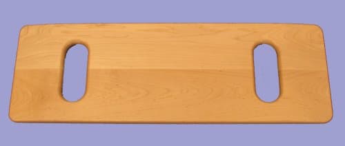 Safetysure® Transfer Board - Solid Maple - Slotted -30"