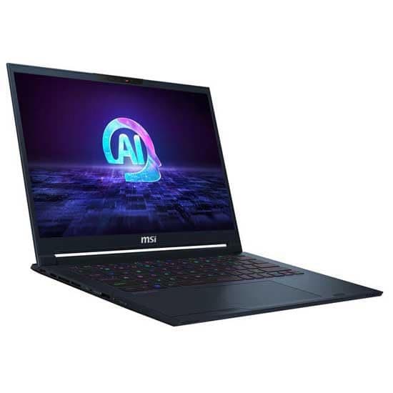 MSI Stealth 14 AI Studio A1VFG-030XES Gaming Laptop 16 Inch 16:10 2.8K OLED 120Hz Intel Core Ultra 7 155H 32GB RAM 1TB SSD RTX 4060-8GB No Operating System Star Blue QWERTY Spanish