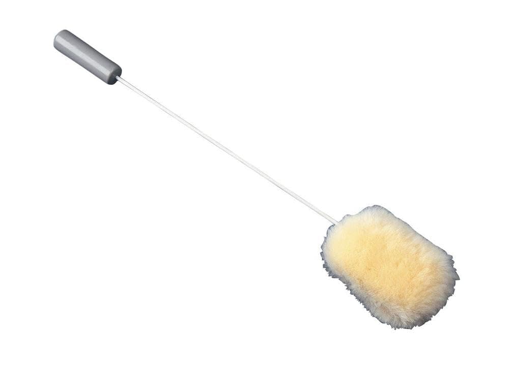 Homecraft Long Handled Lambswool Pad, Long Handle for Limited Range of Movement, Bendable Handle, Double-Sided Soft Pad, Aid to Independent Living, For All Ages (Eligible for VAT relief in the UK)