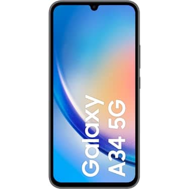 SAMSUNG Galaxy A34 5G + 4G LTE 128GB + 6GB Unlocked Worldwide 6.6 120Hz 48MP Triple Camera Awesome Violet SM-A346M