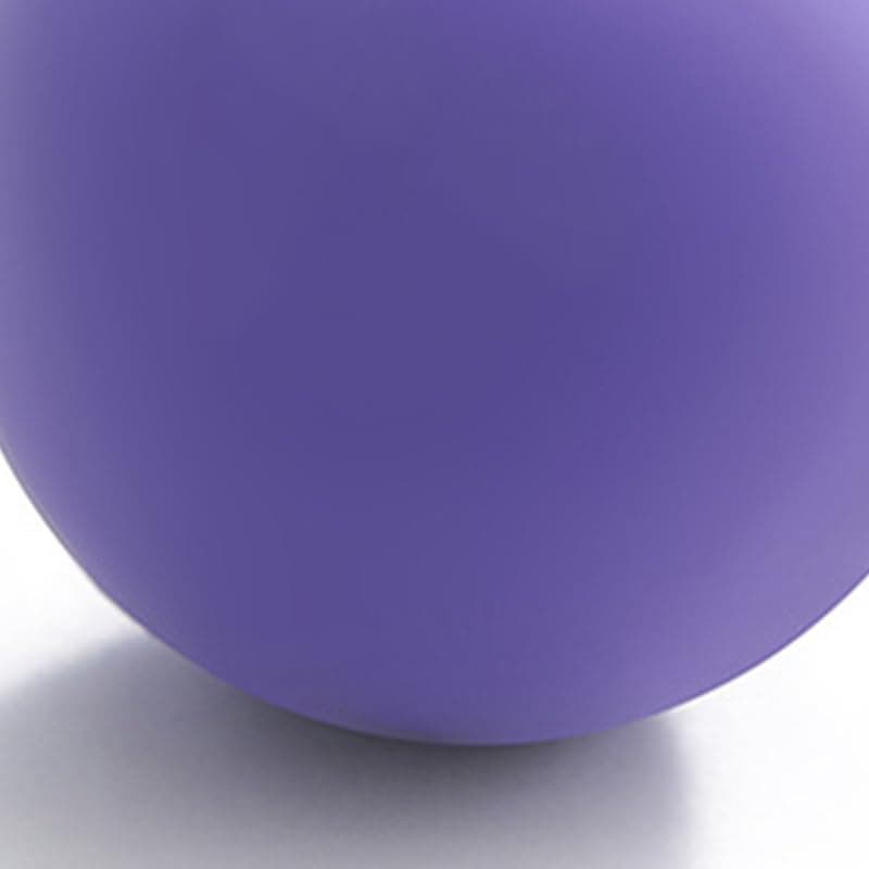Massage Ball, Rubber Yoga Fascia Ball, Portable Muscle Relaxation with Full Body Massage Design, Ideal for Office, Home & Travel Use (Purple)