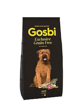 GOSBI Exclusive Grain Free Adult Maxi Dry Dog Food 3kg High Protein Complete and Balanced Nutrition for Large Breed Dogs