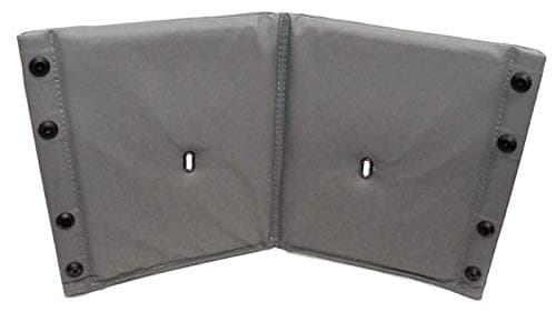 Seat Upholstery with Attachment Hardware for Drive RTL10266 Rollator Walker - Grey - for Standard Model
