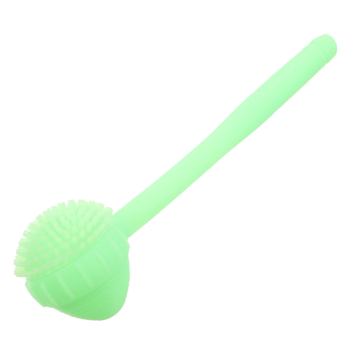 Silicone Body Acupoint Massage Hammer, Handheld Back Pat Massager Stick, Green Soft Silicone Tapping Tool for Relaxation and Wellness Use