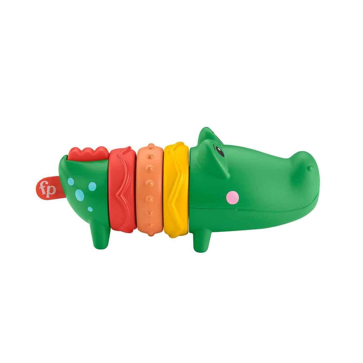 Fisher-Price Clicker Alligator, Infant Activity Toy Gwl67