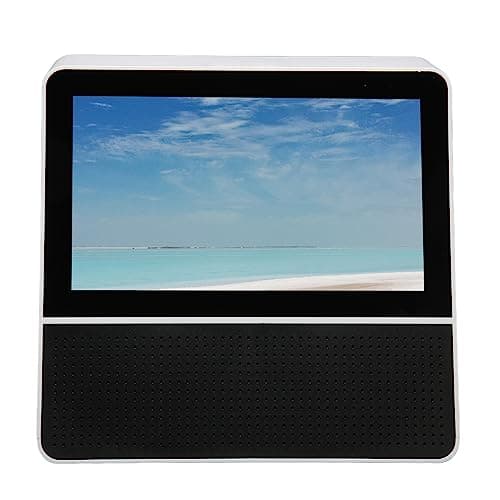 Haofy Double Screen Reception Translator, Accurate Language Translator Device 7in Synchronized Touch Screen Fast for Hotel for Travel (US Plug)