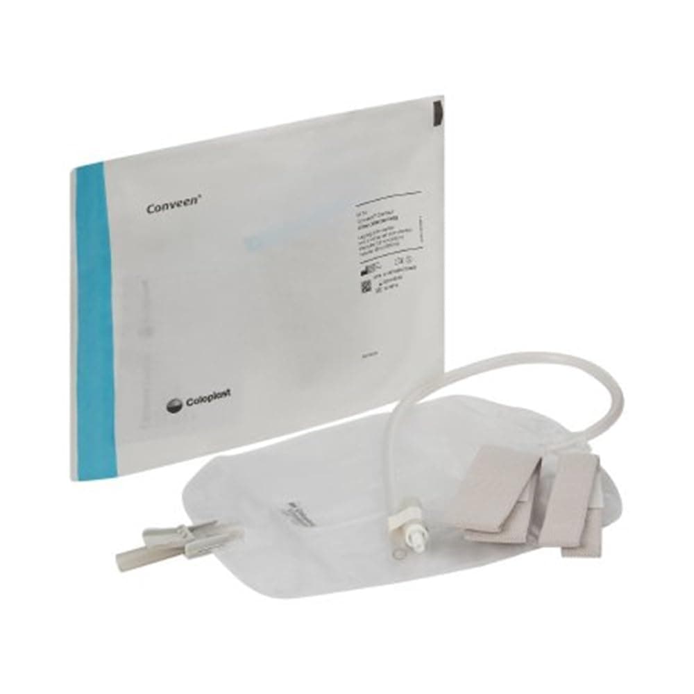 Security+ Contoured Leg Bag with Anti-Reflux Valve, Tubing and Fabric Straps, 28 oz. Part No. 5174 Qty 1