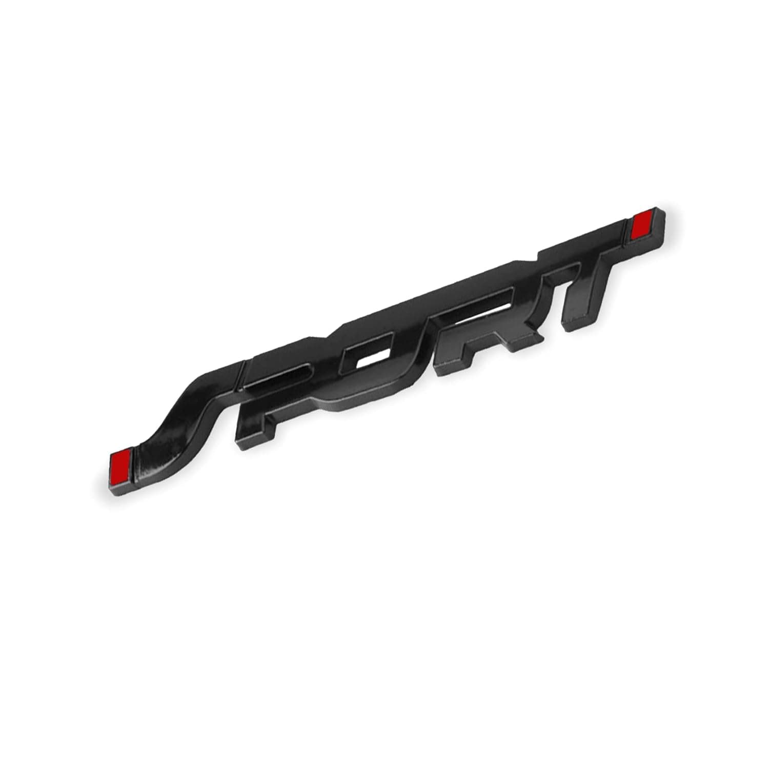 Metal Car Sport Sticker, Car Sport Emblems, 3D Premium Car Side Fender Rear Trunk Emblem Logo Badge Decals, Car Exterior Decoration Accessories Car Emblem Fit for All Cars Bumper Window