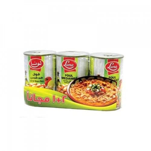 Luna Foul Medames 3 x 450 g