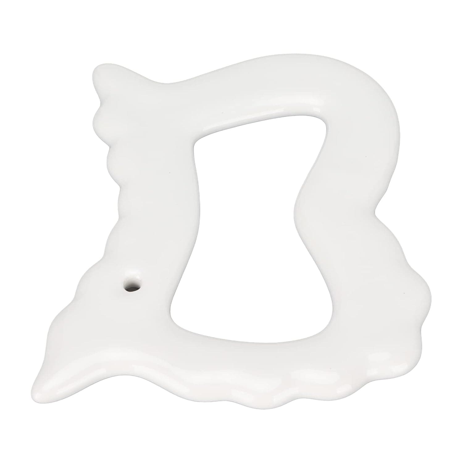 Body Massage Tool, Ceramic Wrinkle Removal Tool, Facial Relaxation Gua Sha Tool for Chin Neck Massage