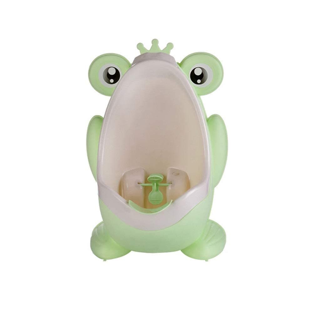 Baby Boy Potty Toilet Training Frog Kids Children WC Stand Vertical Urinal Infant Toddler Cartoon Wall Mounted Potty Boys Urinal (B)