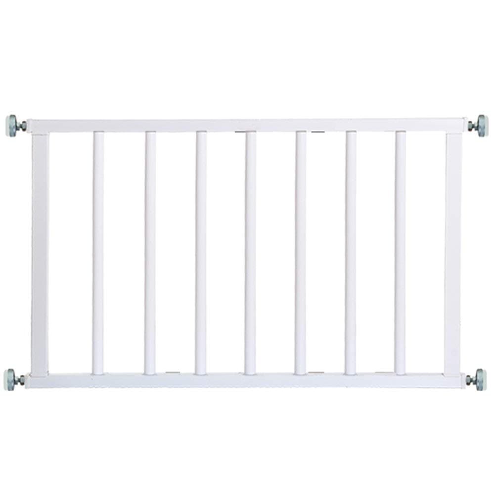 Window Safety Barrier for Balcony Railings Press-Fit Security Screen 6 Colors Available (White 100x50cm) - Child Safety Easy Installation