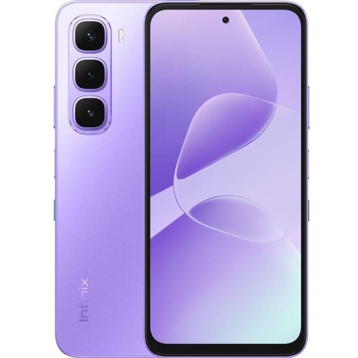 Infinix Hot 60i 128GB 4+4GB RAM 4G - UAE version (Soul Eye Purple)