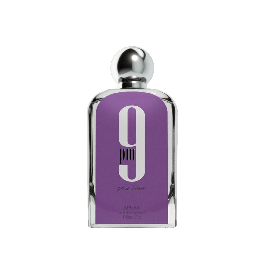 AFNAN 9 PM Pour Femme Eau De Parfum for Women, 100 ML