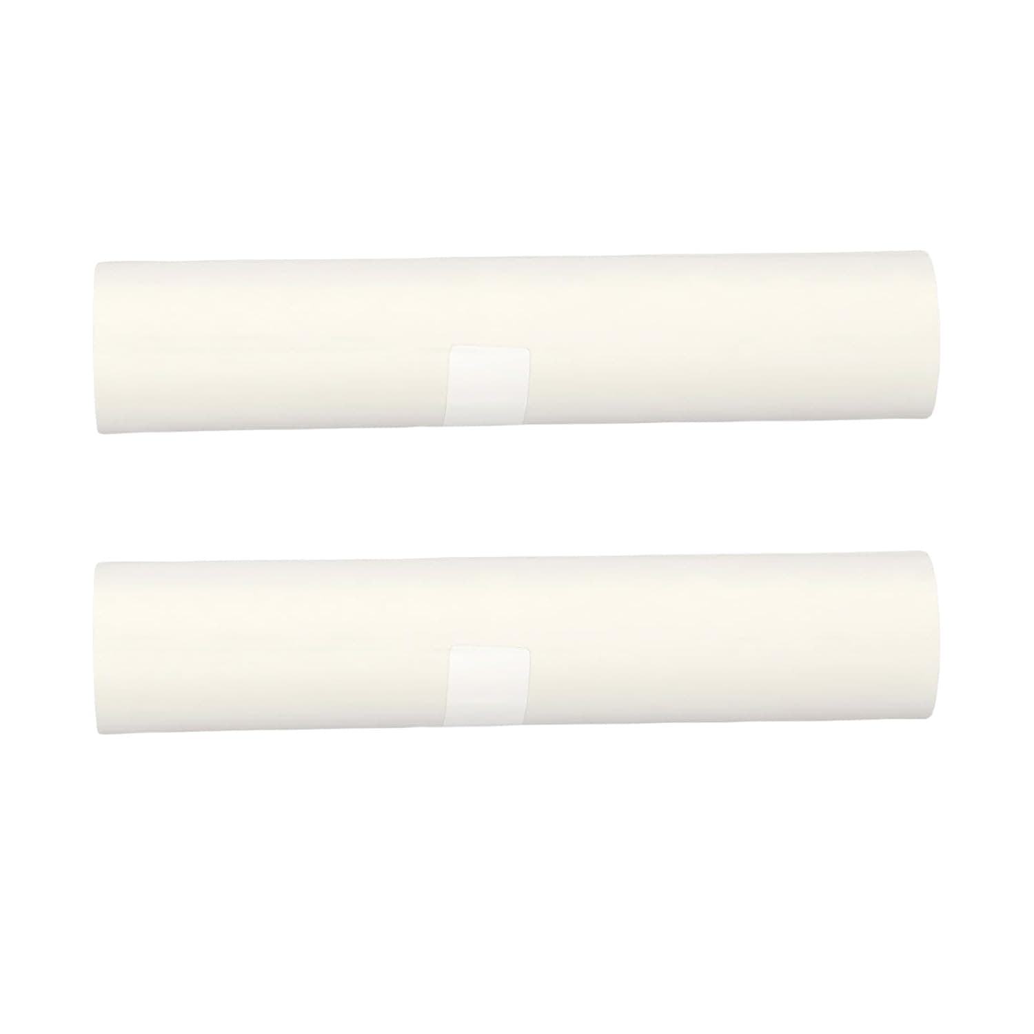 Ycauty Sketching Tracing Paper Rolls Smooth White Translucent for Design Sketches Drawing 2 Pieces 8in X 25 Yards, Ideal for Drawing Sewing Craft Projects Studio Photography