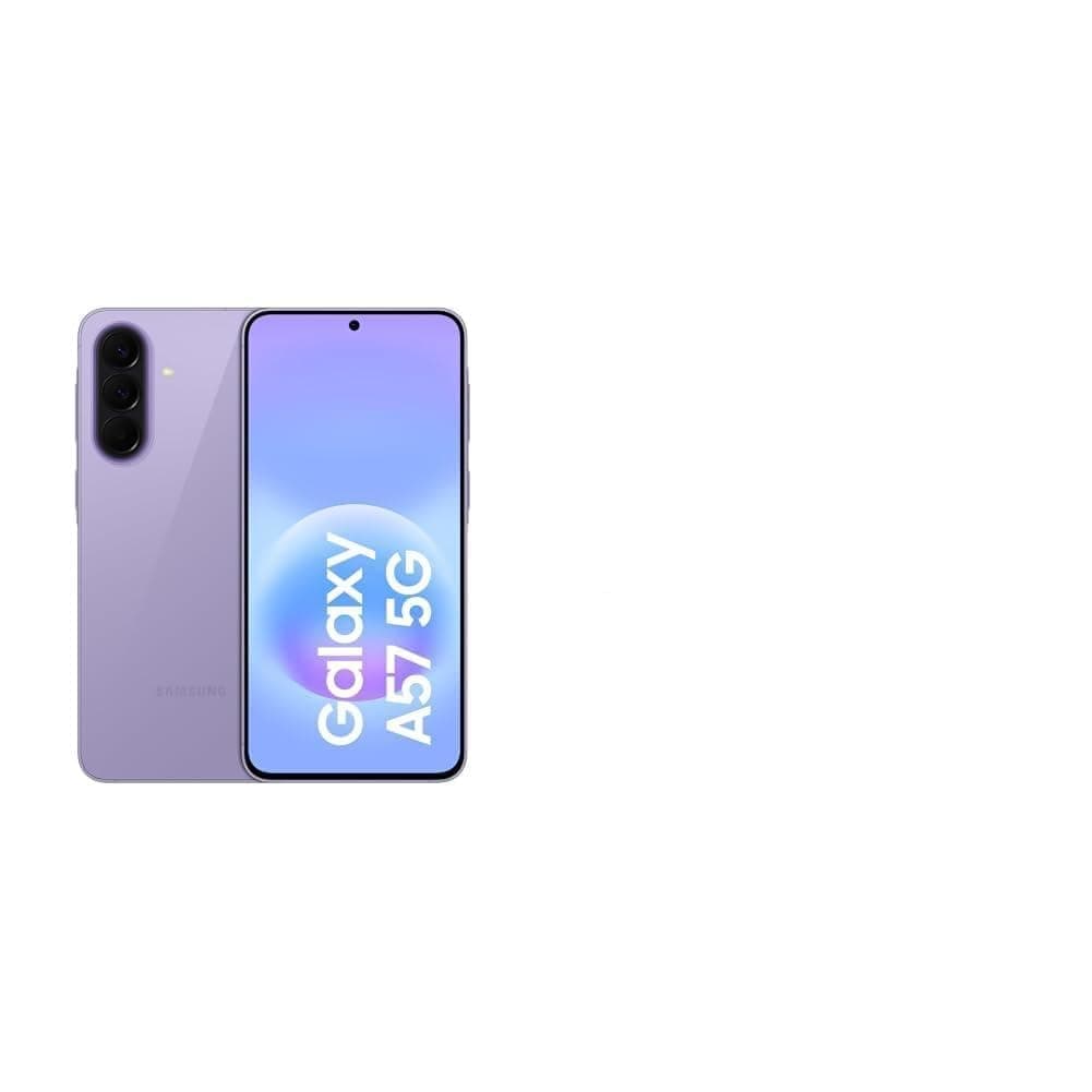 Samsung Galaxy A57 5G Android Smartphone, 512GB Storage, 12GB RAM, Awesome Lilac, 6x OS Upgrades,50MP Camera(KSA Version)with Samsung Care+ 1Y Screen Damage for A5 and Above smartphones [Digital Code]