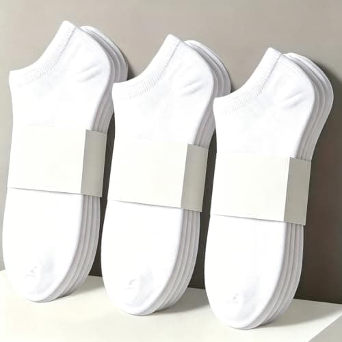 10pcs/5Pairs Unisex Sports Casual Invisible Socks-Moisture-Wicking Breathable Fabricn for Daily Casual, Hiking, Sports