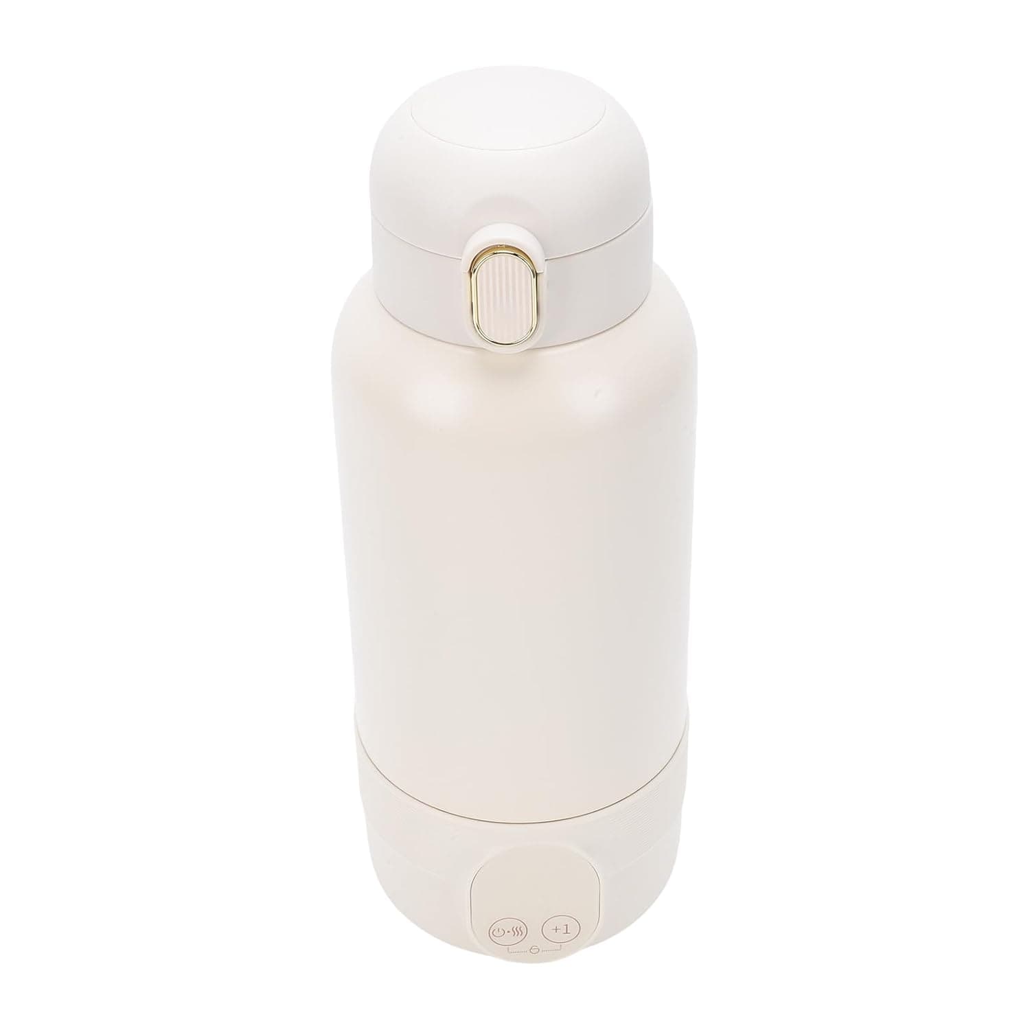 Fdit Portable Milk Warmer, 500ml Cordless Bottle Heater with 50W Quick Heating and Temperature Maintenance, Milk Preparation for Travel and Outdoor Use