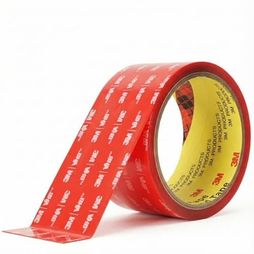 Double Sided Clear Tape Made of 3M 4905 Vhb 2" x 10 Ft Heavy Duty Mounting Tape Transparent Permanent Bonding Waterproof UV Resistant for Automotive Trim Emblems Spoilers Home Office Décor