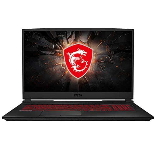 MSI GL75 Leopard 17.3" FHD 144Hz Gaming Laptop, Intel 10th Gen Hexa-Core i7-10750H Processor, Nvidia Geforce GTX 1660Ti, 16GB RAM, 256GB SSD, 1TB HDD, Windows 10, Black