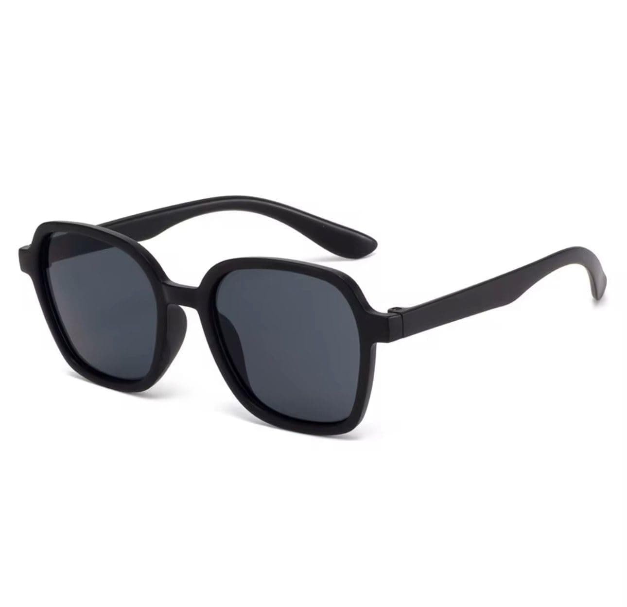 Kids Sunglasses UV400 Full Protection – Light and Safe Design – Trendy Colors for Girls & Boys – Suitable for Outdoors, Travel, Outdoor Activities - Black