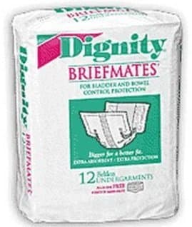 Dignity Beltless Undergarment 13.5" x 26.5" - Item Number 30073-12 Each/Pack