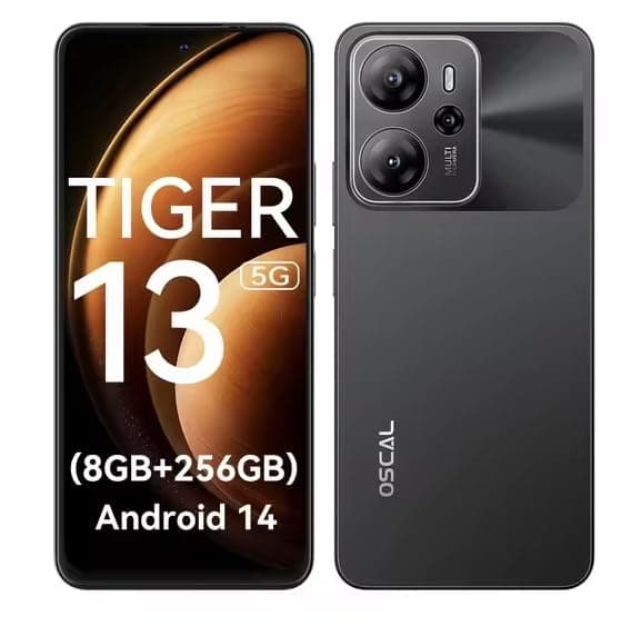 TIGER 13 5G Smartphone 24(8+16) GB+256GB 6.67'' Display,50MP AI Camera Cellphone 5000mAh NFC Phone