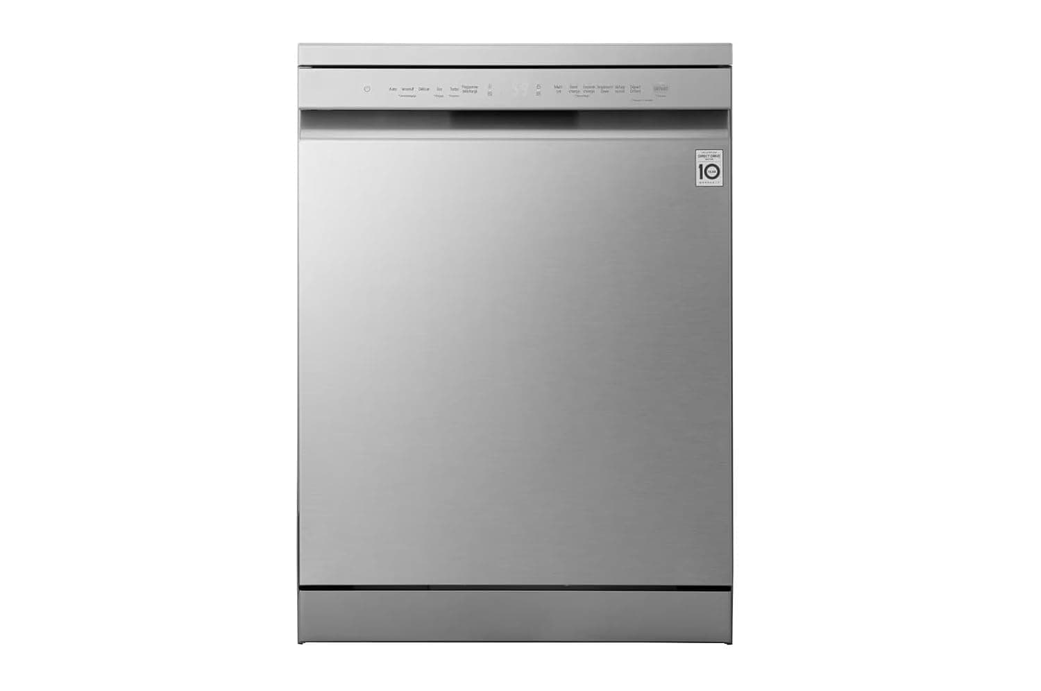 LG 14 Place Setting Dishwasher, Platinum Silver Color,Quad Wash, Easy Rack plus, Less Noise, Dual zone Wash, Turbo Cycle,Inverter Direct Drive Motor,Smart,ThinQ