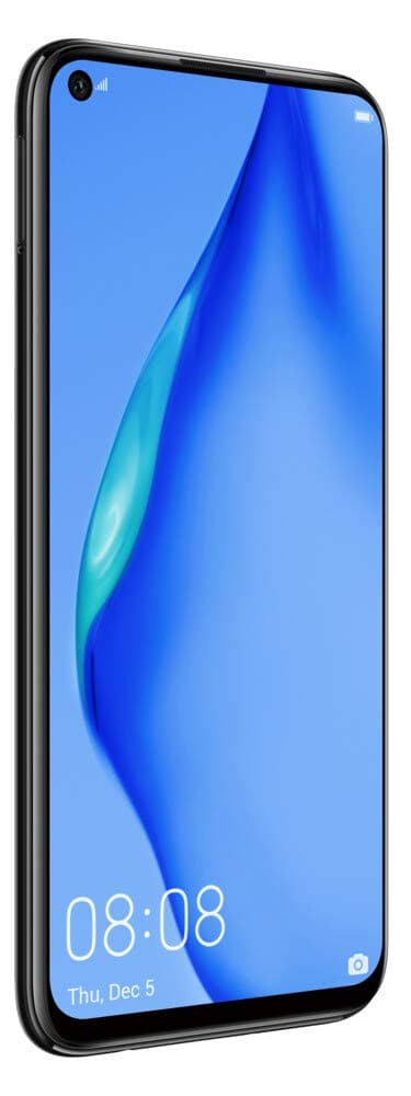 Huawei P40 Lite 4G Dual JNY-LX1 128GB 6GB RAM Factory Unlocked (GSM Only | No CDMA - not Compatible with Verizon/Sprint) International Version - Noir