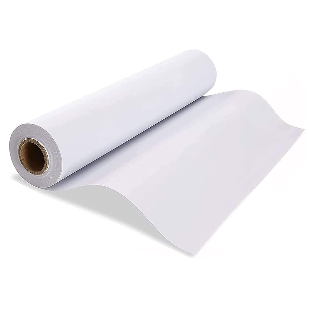 White Drawing Paper Roll, 44cm x 20m, for Painting, Sketching, Easel, Bulletin Board, Wall Art, Tracing Paper (1)