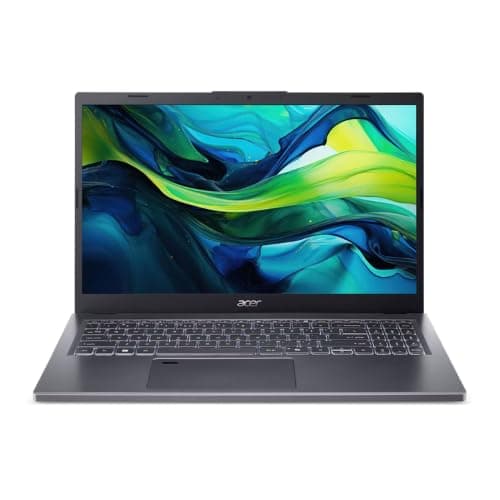 Acer Aspire 15 Laptop, Intel Core i9-13900H 14-Core, 15.6" FHD 1920x1080, 16GB LPDDR5, 512GB SSD, Intel Iris Xe Graphics, Backlit Keyboard, Fingerprint Reader, Wi-Fi 6E, Iron