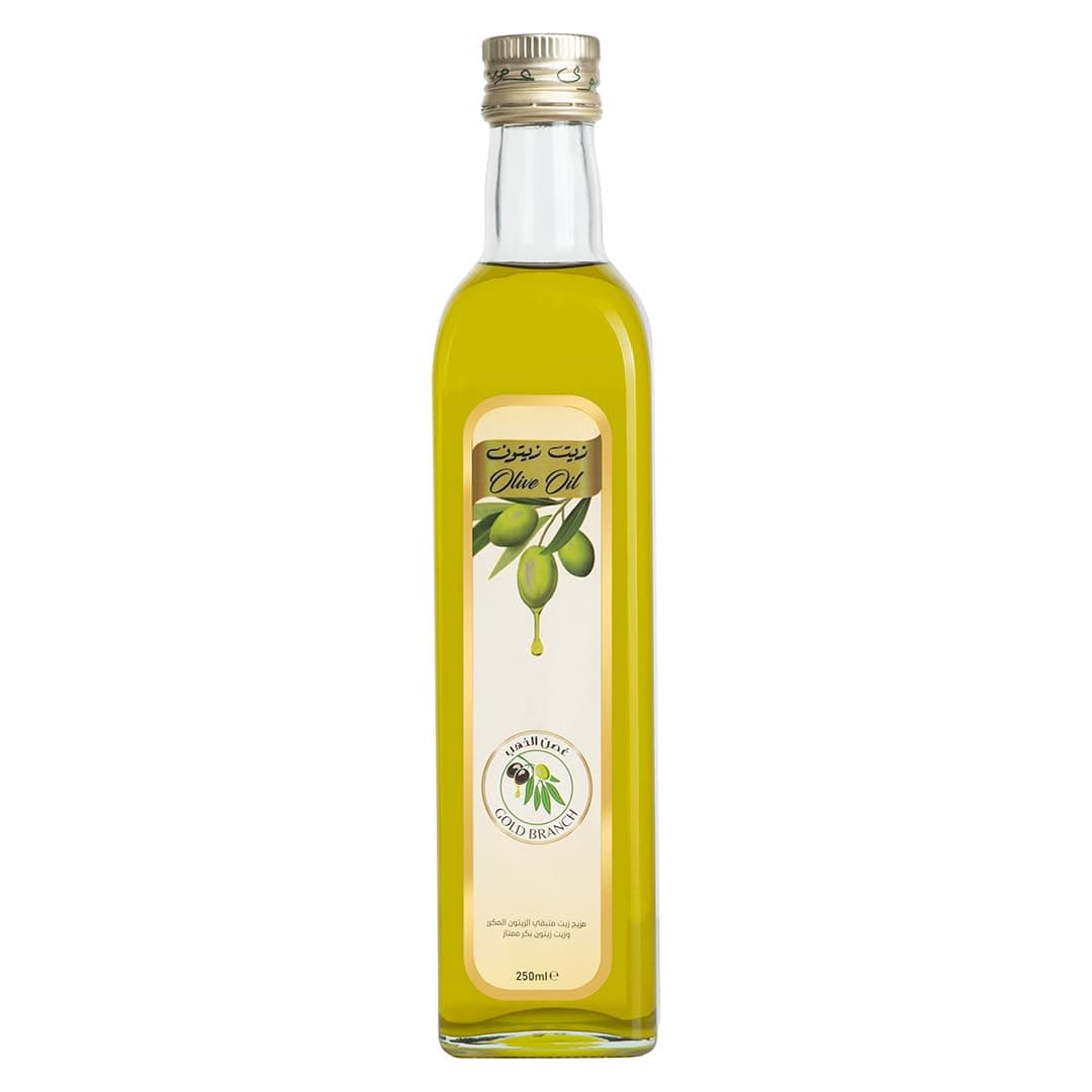 Al Jouf Gold Ghosn Olive Oil, 250 ml - Square Pack