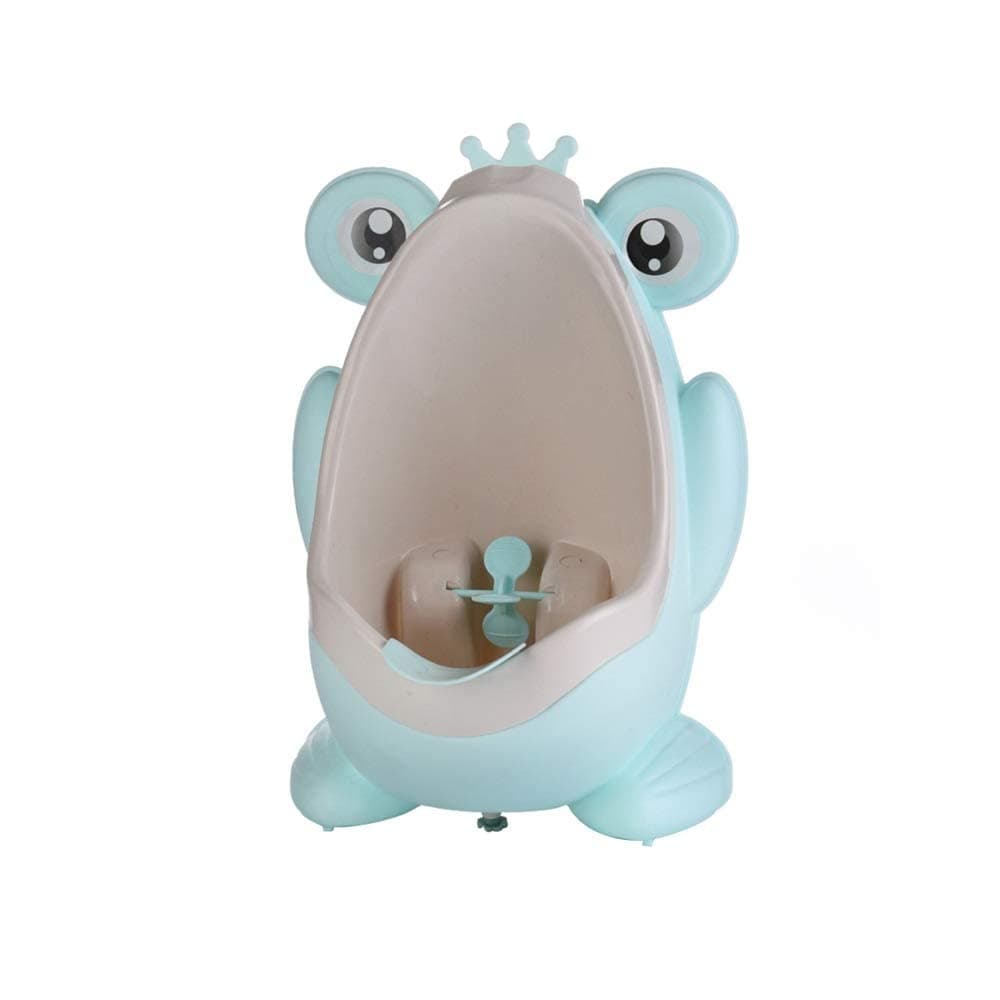 Baby Boy Potty Toilet Training Frog Kids Children WC Stand Vertical Urinal Infant Toddler Cartoon Wall Mounted Potty Boys Urinal (C)