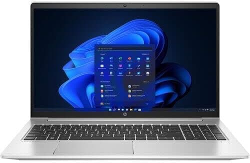 HP ProBook 455 G9 Laptop, 15.6" FHD Display, AMD Ryzen 5-5625U Processor, 8GB DDR5, 512GB SSD, Fingerprint, Windows 11 Pro (Upgraded)