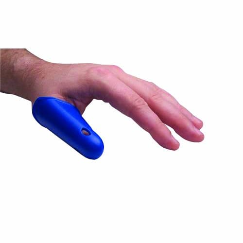 Thumbsaver Massage Therapy Tool, Large (7/8" to 1 1/8"), Blue Assists Massage Therapists By Providing Support and Reducing Stress on the Joints and Wrists From Deeper Tissue Massages by Poltech
