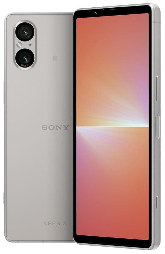Sony Xperia 5 V 5G Dual XQ-DE72 256GB 8GB RAM Unlocked (GSM Only | No CDMA - not Compatible with Verizon/Sprint) Global, Mobile Cell Phone - Silver