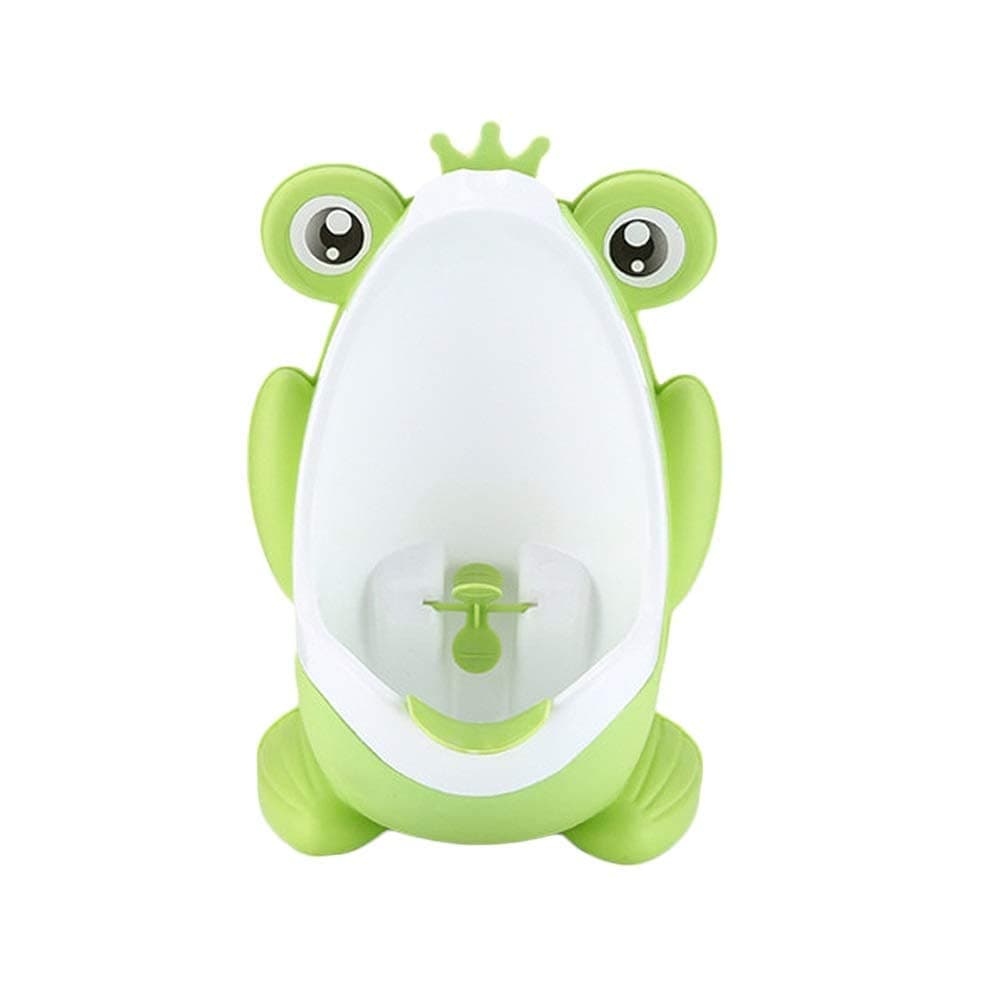 Baby Boy Potty Toilet Training Frog Kids Children WC Stand Vertical Urinal Infant Toddler Cartoon Wall Mounted Potty Boys Urinal (D)