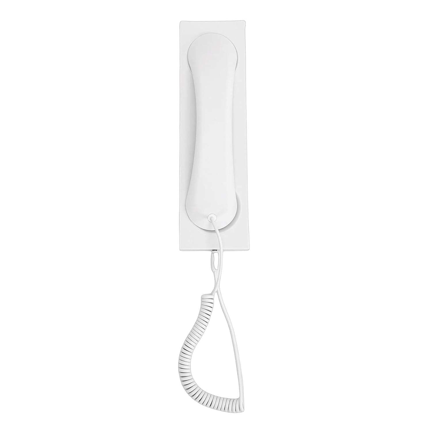 Retro Phone Handset Stylish Type C Wired Plug Handheld Phone Handset for 17 16, Phones - Safe Vintage Fit for Seniors and Kids (White)