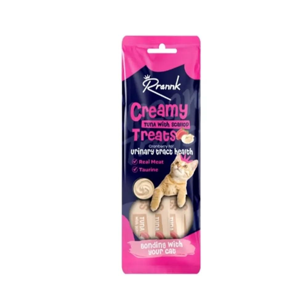 Cat Tuna With Scallop Creamy Treats For Urinary Tract Health 4x15 g