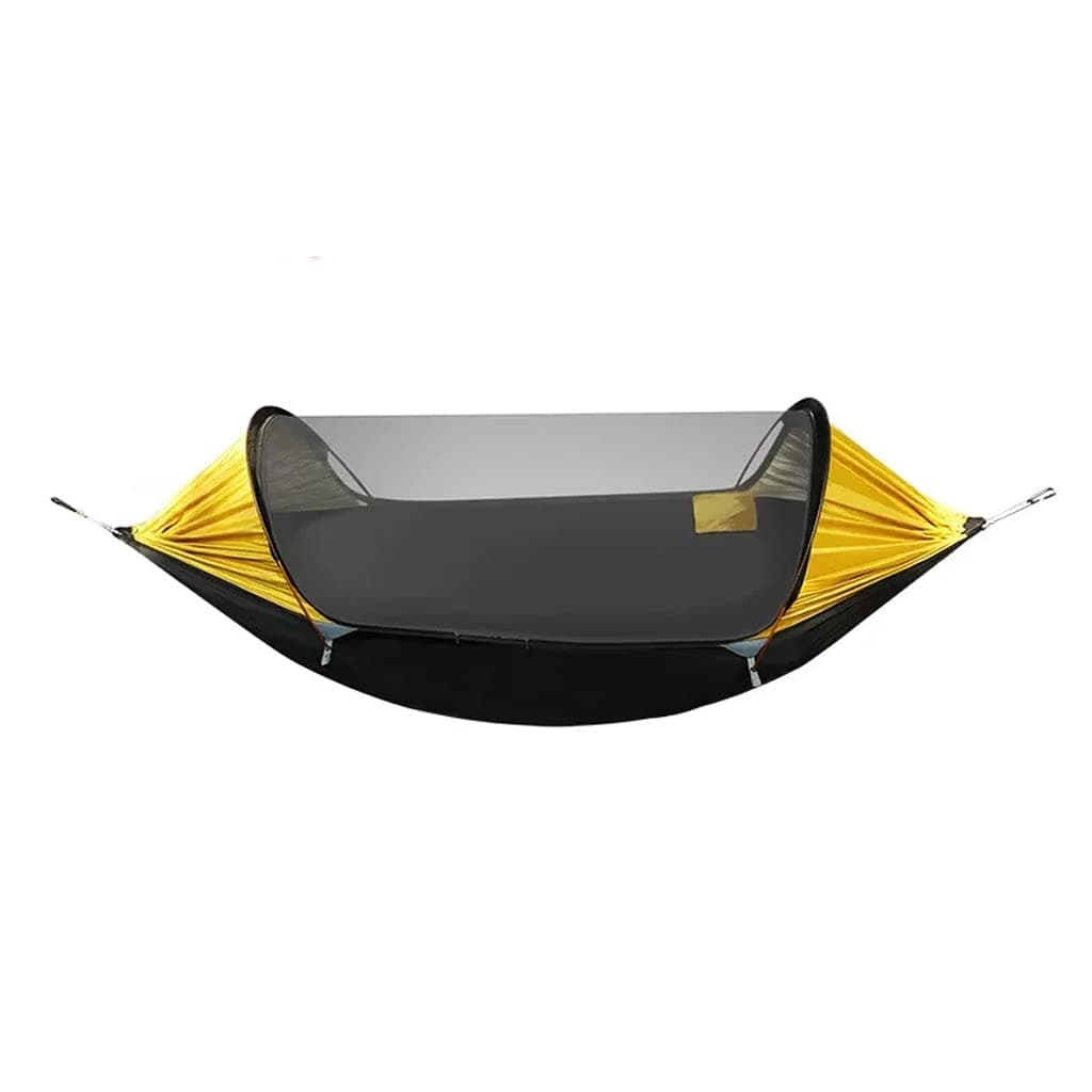 Outdoor Hammock Anti-rollover Travel Camping Portable Hammock Hanging Chair Outdoor Portable Camping Travel Equipment (Color : Yellow-a, Size : 270 * 140cm)