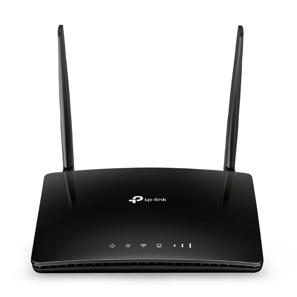 TP-Link TL-MR6400 LTE Router, 4G Router Supports SIM Cards, 4G Cat4 up to 150 Mbps, WLAN 2.4GHz N300, 4 x 100 Mbps Ports, Plug and Play, up to 32 Devices, Child Control, Guest Network