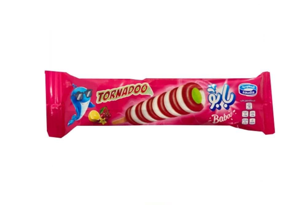 Saudia Tornadoo Baboo Cherry Flavored Ice Cream 85 ml