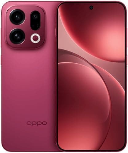 Oppo Find X9 Dual-SIM 512GB ROM + 16GB RAM (GSM Only | No CDMA) Factory Unlocked 5G Smartphone (Velvet Red) - International Version